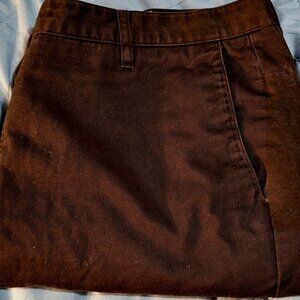 Men's Black Volcom Corpo Class Chino Shorts Size 40